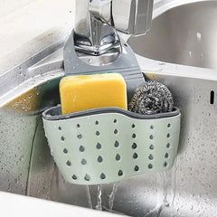 SinkNest Flex Adjustable Faucet Caddy