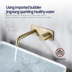 RoyalCascade Wall Mount Bathroom Faucet