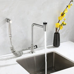 SteelFlow Pro360 Utility Faucet