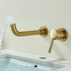 Auricelle Wall Basin Mixer Tap