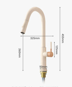IvoryFlow Pull-Down Kitchen Mixer Tap
