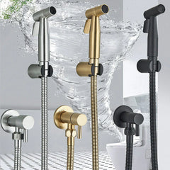 NoirJet Stainless Steel Bidet Spray Set