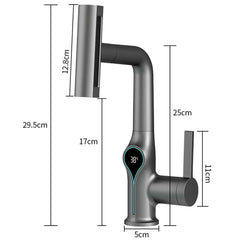 AquaSense Waterfall Basin Mixer