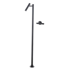 LuxeFlow Floor-Mounted Brass Bath Filler Tap