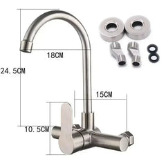 FlexiArc Wall Kitchen Mixer Tap