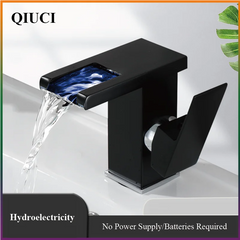 CascadeFlow LuxePlate Waterfall Bathroom Faucet