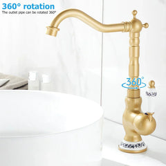 Beaumont Vintage Brass Wall Mixer Tap