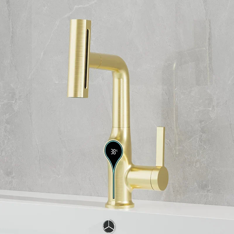 AquaSense Waterfall Basin Mixer