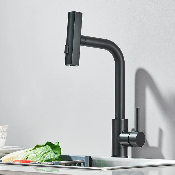 NoirSpray Pull-Down Kitchen Tap