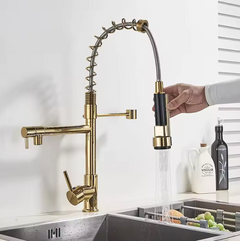 AuroraPull Luxe Kitchen Mixer