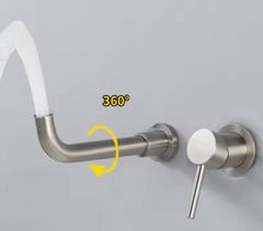 Velmor Wall Basin Mixer