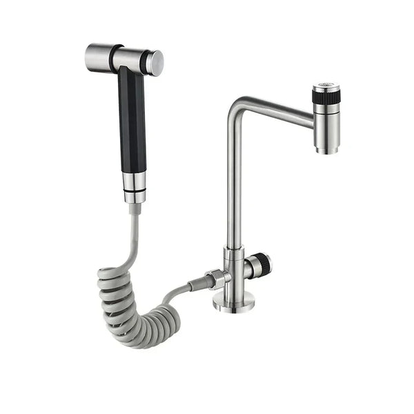 SteelFlow Pro360 Utility Faucet