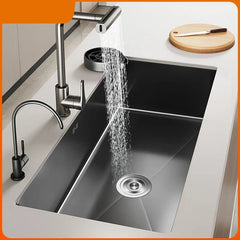 NoirCascade Waterfall Kitchen Sink Set