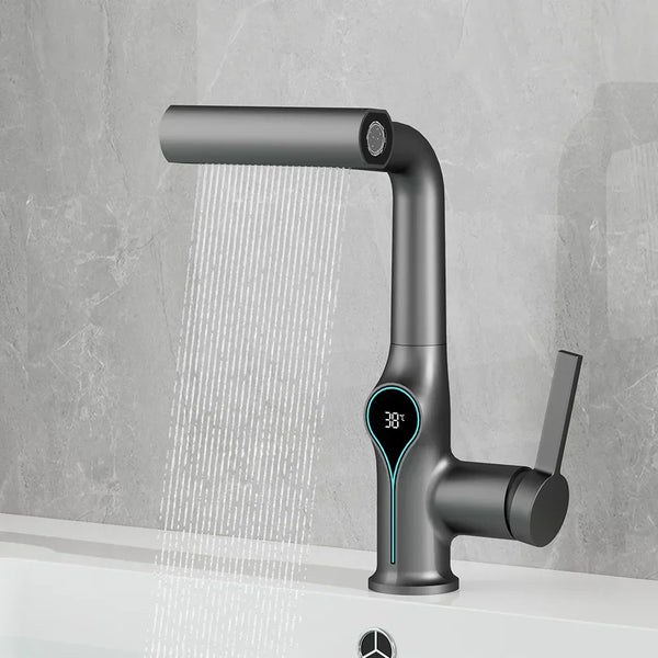 AquaSense Waterfall Basin Mixer