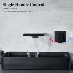 CascadeLuxe DualFlow Waterfall Faucet