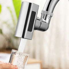 AquaTwist HydroFlow 4-Mode Swivel Kitchen Faucet