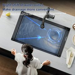 Steeluxe Honeycomb Kitchen Sink