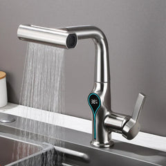 AquaSense Waterfall Basin Mixer