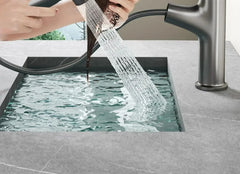 AquaClean Pull-Out Basin Mixer