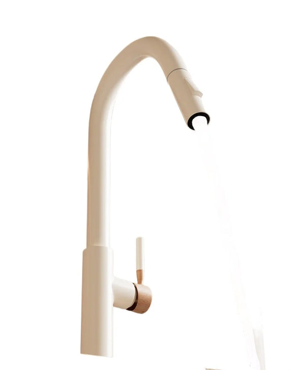 IvoryFlow Pull-Down Kitchen Mixer Tap