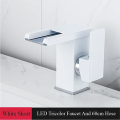 CascadeFlow LuxePlate Waterfall Bathroom Faucet