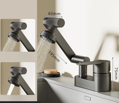 AquaTwist FlexPro Basin Mixer