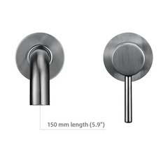 Velmor Wall Basin Mixer