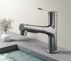 AquaClean Pull-Out Basin Mixer
