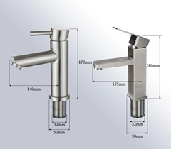 NoirEdge Basin Mixer Tap