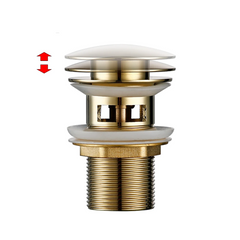 VelvetFlow Brass Basin Waste
