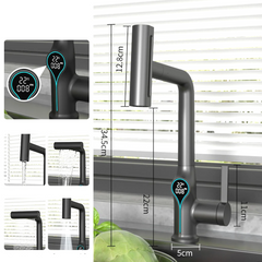 AquaSense Waterfall Basin Mixer
