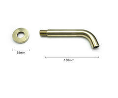 LineaFlow Wall Basin Spout